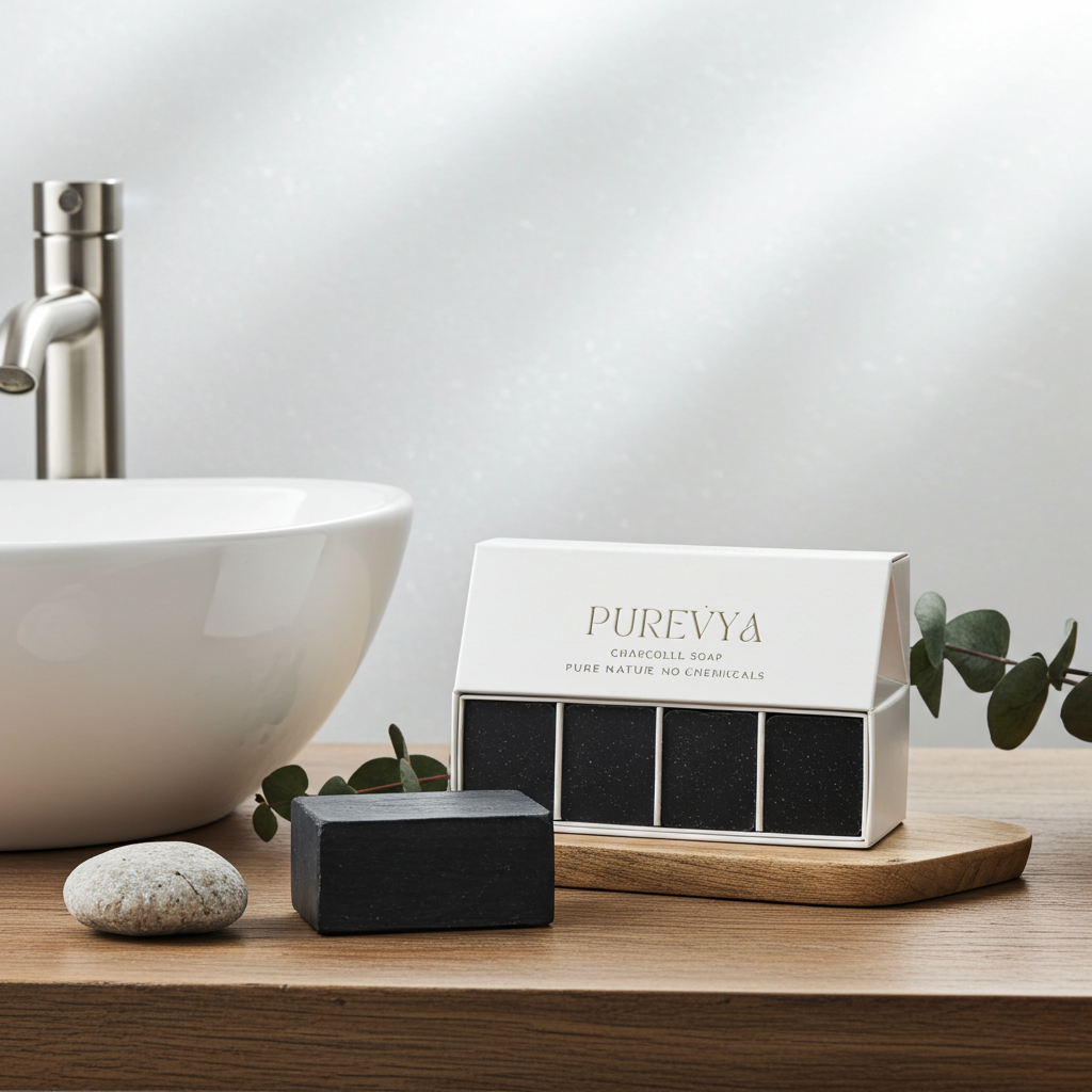 Charcoal soap combo (125gm)