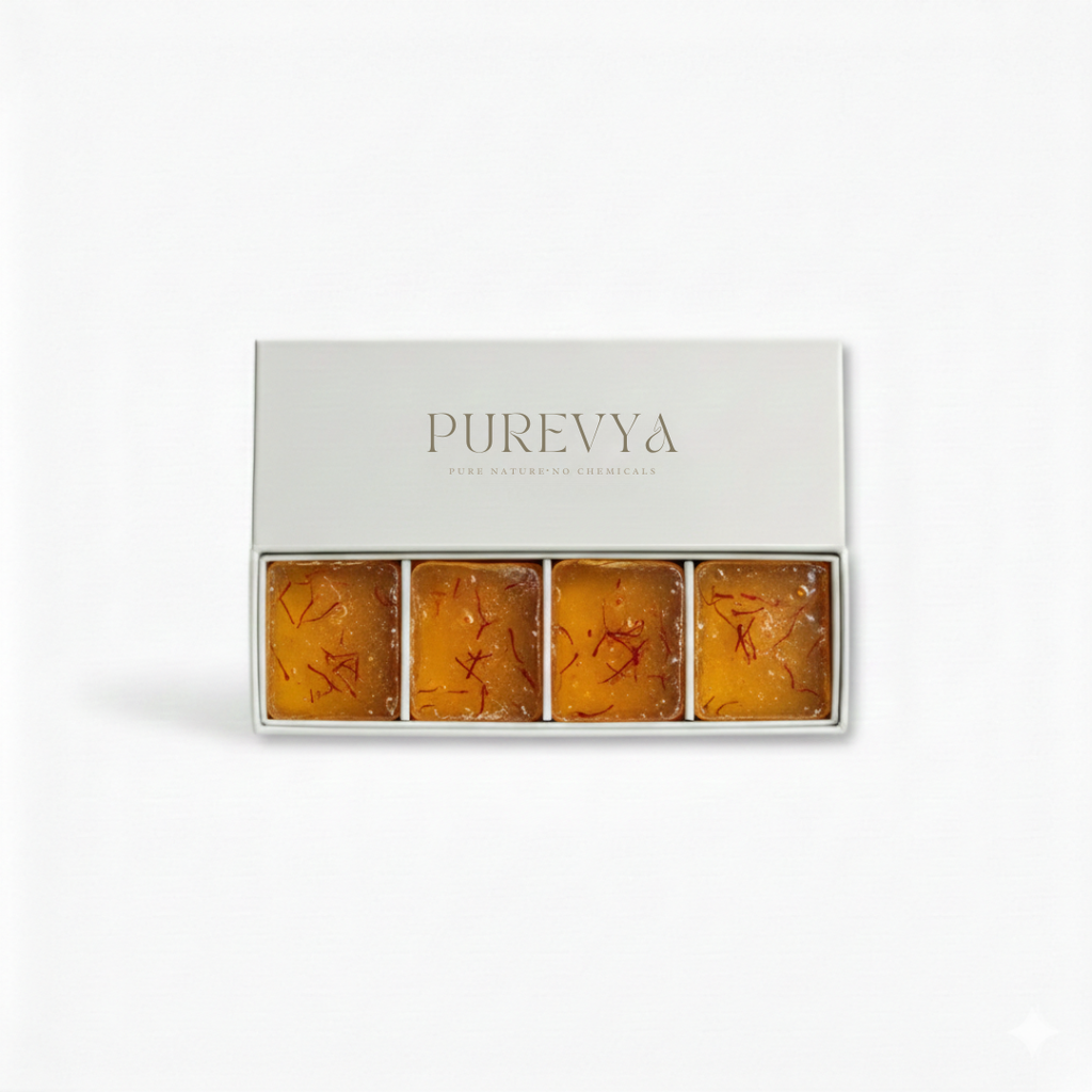 Honey Saffron Soap combo (125gm)