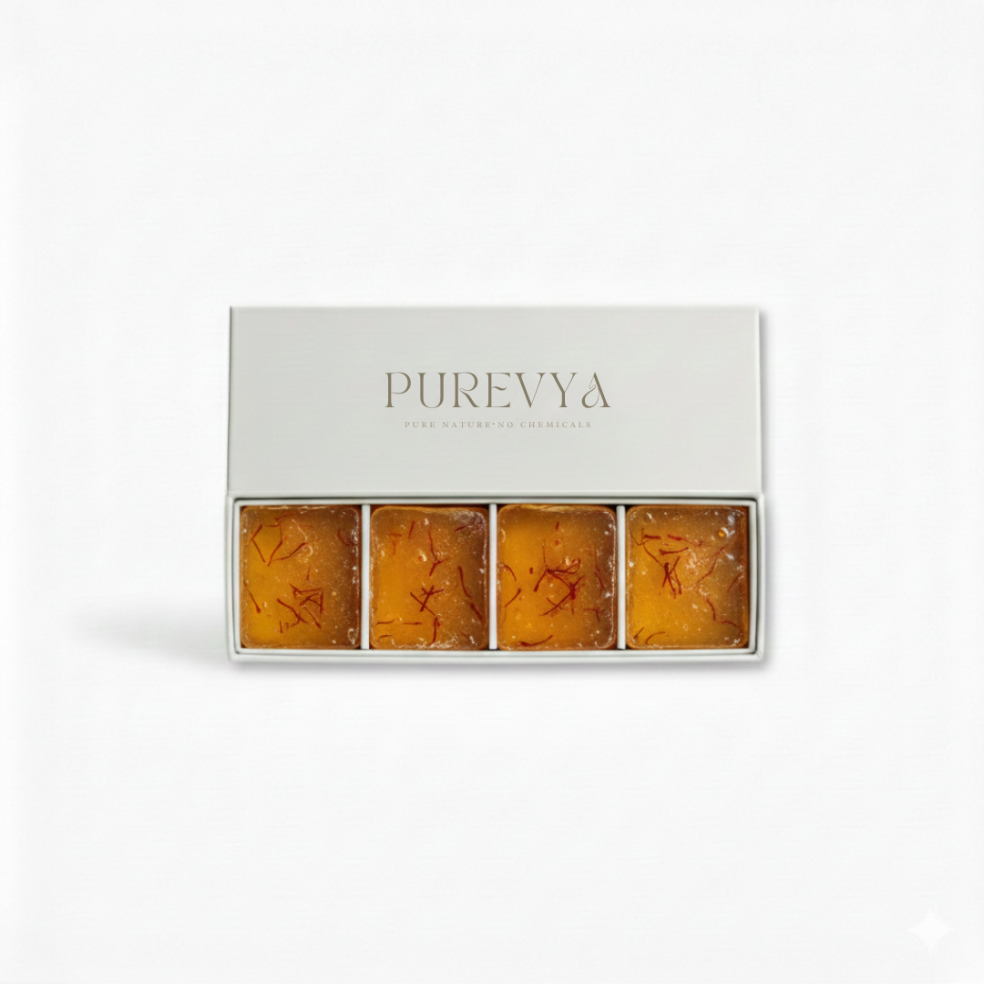 Honey Saffron Soap combo (125gm)